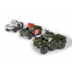 Modèle de Jeep Willys avec canon 6pdr d'Airfix