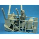 Figurine pilote RFC 1/32 en veste de cuir