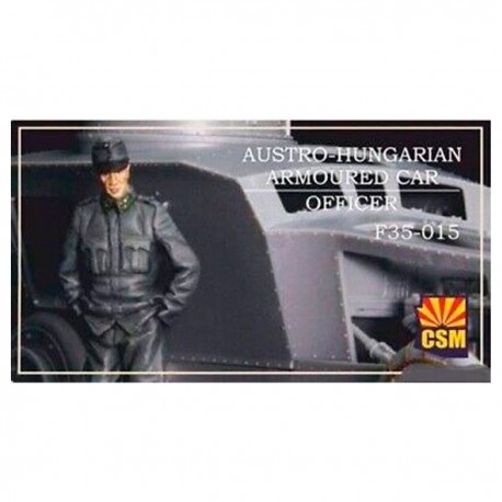 Figura de oficial austro-húngaro carro blindado Romfell AC