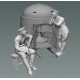 Figurine en résine membre d'équipage Fahrpanzer allemand