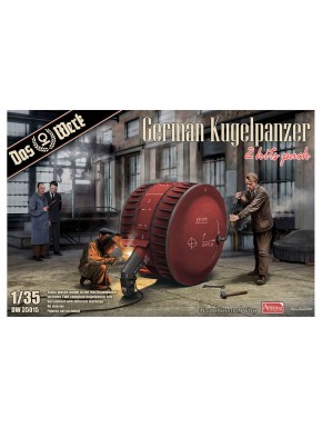 Kits de modelos estáticos Kugelpanzer Alemão 1/35