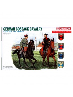 Figura de cavalaria cossaca alemã da Dragon 1/35