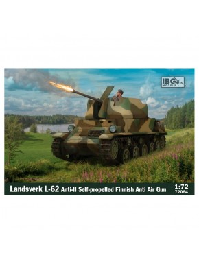 Modèle à l'échelle 1/72 du Landsverk L-62 finlandais