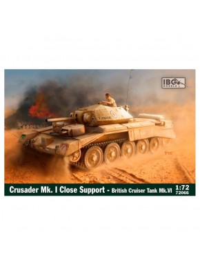 Modèle char Crusader Mk. I Close Support 1/72