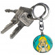 Metal key ring Alice in Wonderland Disney