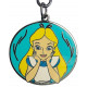 Metal key ring Alice in Wonderland Disney