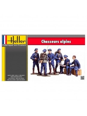 Maquette Chasseurs Alpins 1/35 de Heller