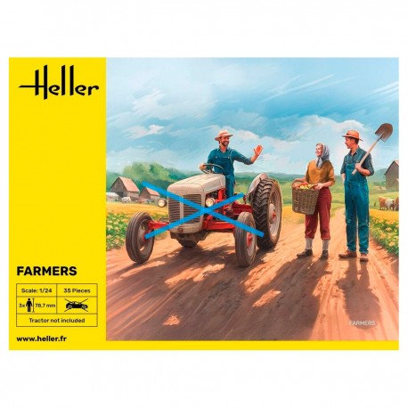 Kit de modélisme Heller Farmers 1/24