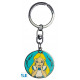 Metal key ring Alice in Wonderland Disney