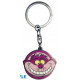 Chaveiro metálico do Gato Cheshire Alice no País das Maravilhas