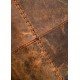 Armure de torse en cuir marron Sindri