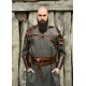 Armure d'épaule en cuir marron pour Vikings