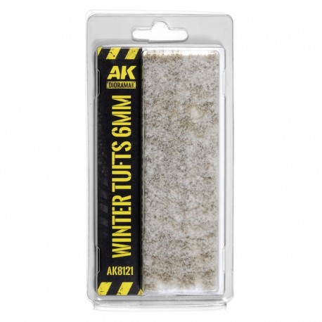 Tufts de inverno 6mm AK-Interactive na embalagem