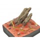 Matojos de hierba roja 4,5mm AK-Interactive para dioramas