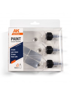 flacons doseurs de peinture 100ml