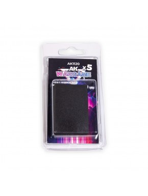 Socles rectangulaires en plastique 60x40mm AK-Interactive