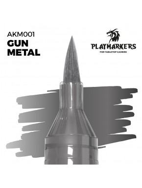 Marqueur de peinture acrylique Playmarker Gun Metal