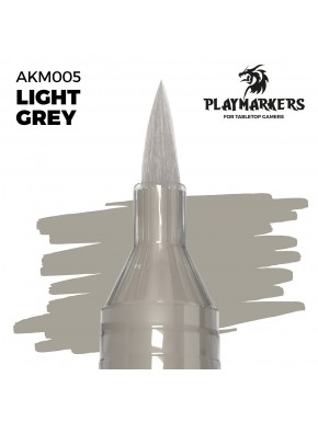 Marqueur de peinture acrylique gris clair Playmarker