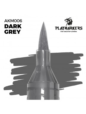 Marqueur Playmarker Gris Foncé de peinture acrylique