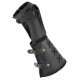 Gantelet en cuir noir pour main droite