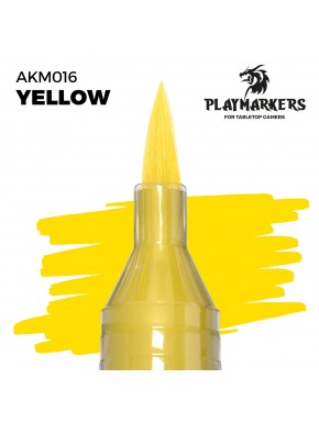 Marqueur de peinture acrylique jaune Playmarkers