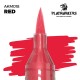 Marcador vermelho Playmarker de tinta acrílica