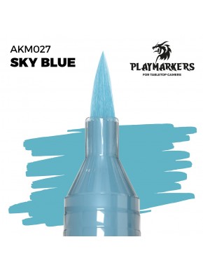 Marqueur de peinture acrylique Sky Blue Playmarker