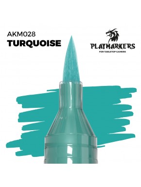 Marqueur de peinture acrylique Turquoise AK-Interactive