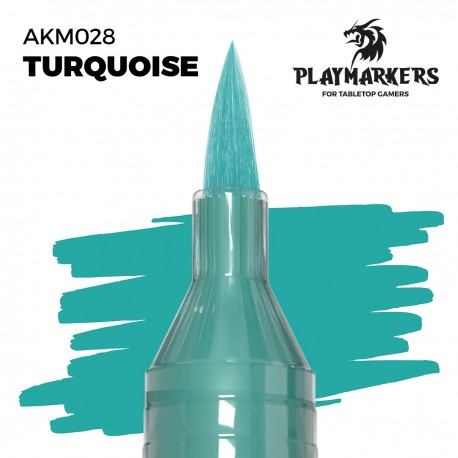Marcador de tinta acrílica Turquoise AK-Interactive