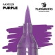 Marcador roxo Playmarker com ponta de pincel