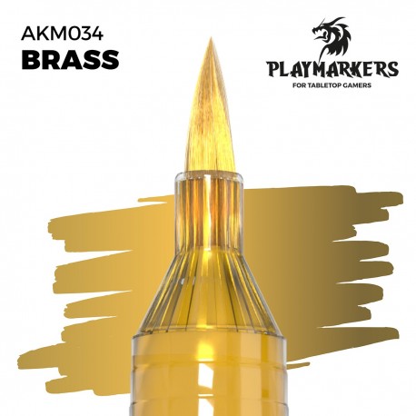 Marcador de tinta acrílica Playmarker Latão