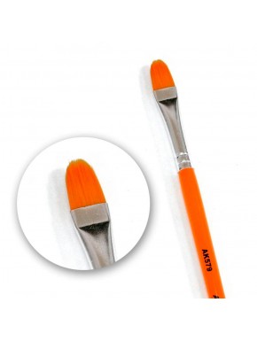 Pinceau arrondi orange d'AK-Interactive