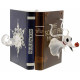 Bookends with Light Nightmare Before Christmas Zero
