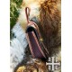 Sacoche en cuir viking avec garnitures en laiton
