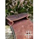 Sacoche en cuir viking avec garnitures en laiton