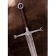 Épée Gallowglass irlandaise à deux mains, pommeau annulaire