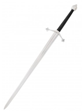 Épée Claymore écossaise décorative avec détails de trèfle