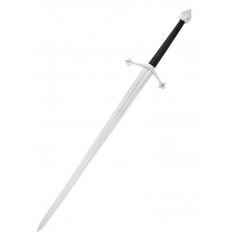 Espada Claymore escocesa decorativa con detalles en trébol