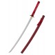 Katana John Lee Noh avec fourreau rouge