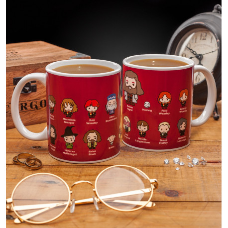 Taza Harry Potter Personajes Chibi