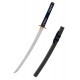 Wakizashi John Lee Imori con decoración de salamandra dorada