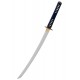 Wakizashi John Lee Imori con decoración de salamandra dorada
