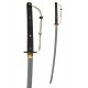 Katana tactique Hanwei avec fourreau en fibre de verre