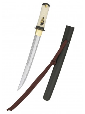Tanto Tori de Hanwei avec lame et saya marron