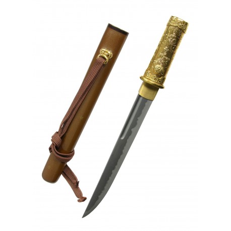 Tanto Bushido de Hanwei avec saya et détails en laiton