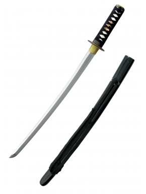 Wakizashi prático da Hanwei com bainha preta