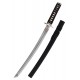 Wakizashi Marto avec fourreau en bois noir