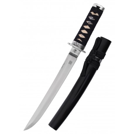 Tanto de acero inoxidable Marto con vaina negra