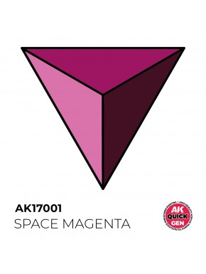 Peinture acrylique Space Magenta AK-Interactive 18 ml