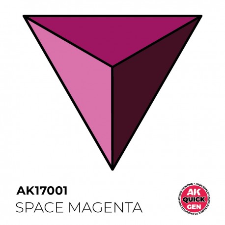 Peinture acrylique Space Magenta AK-Interactive 18 ml